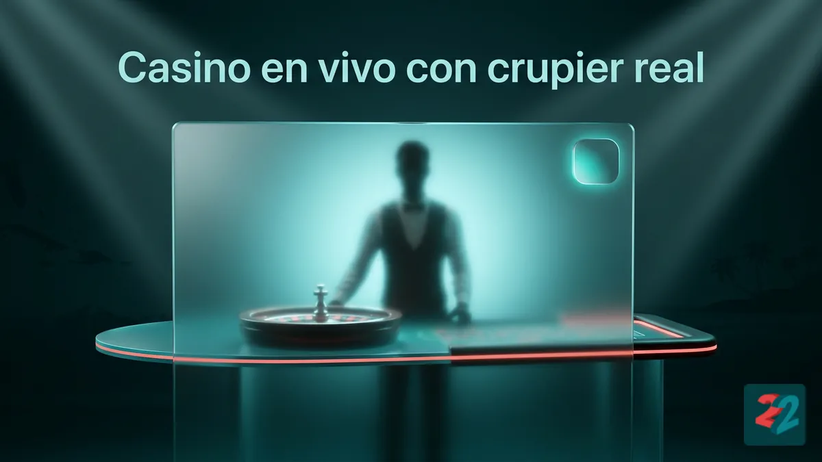 Mesas de casino en vivo con crupier real disponibles en 22bet para Honduras